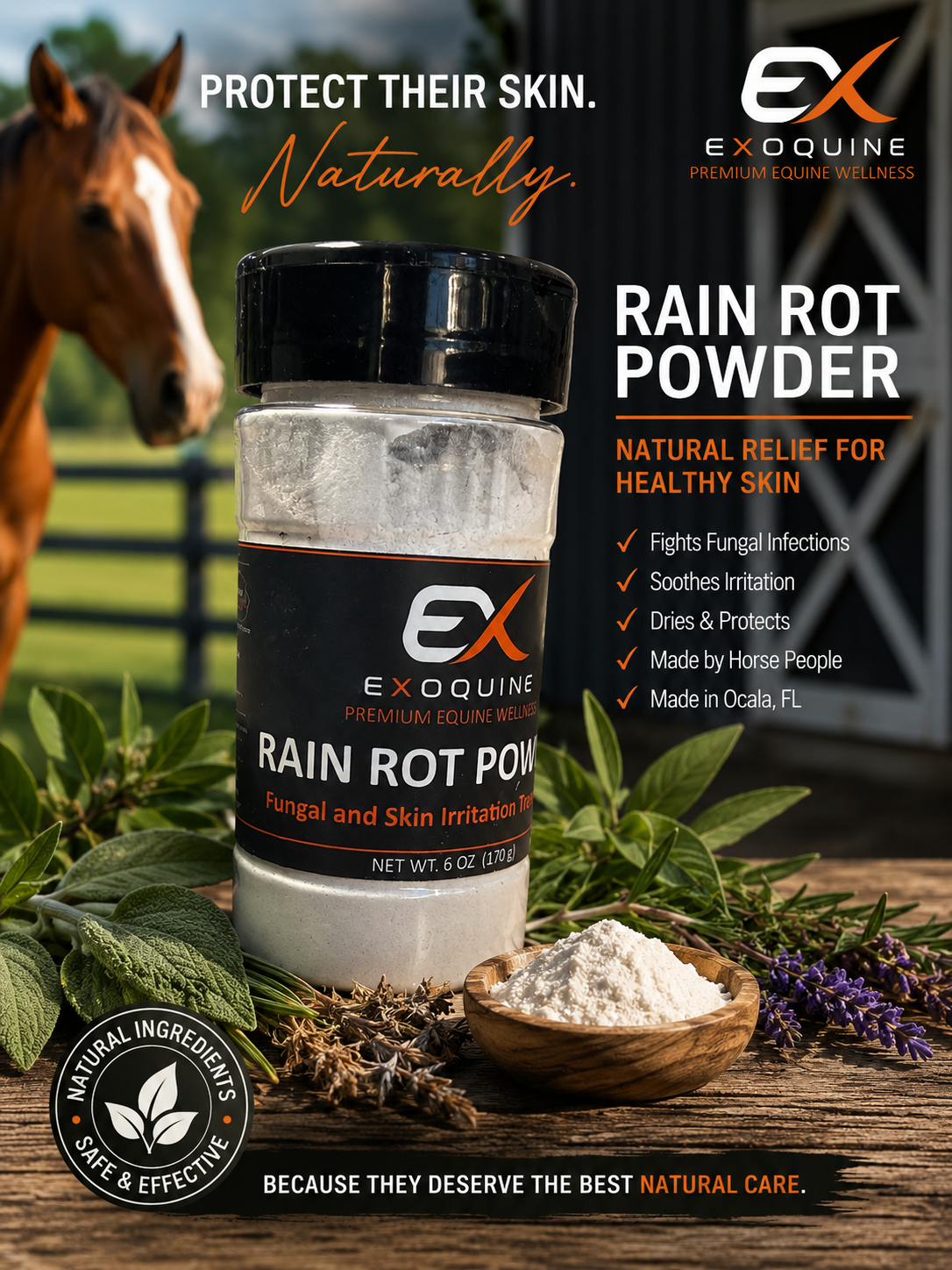Exoquine Rain Rot Powder